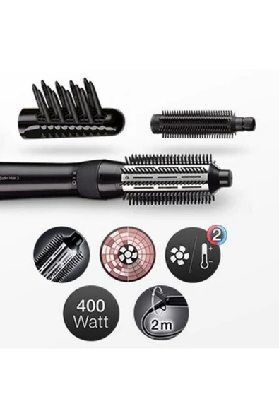 Braun Satin Hair 3 As330 3 Başlıklı Saç Şekillendirici - 5