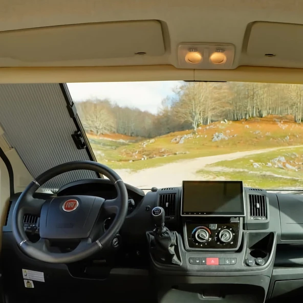 Lippert Skıa Boxer, Jumper, Ducato X290/X250 V8 Ön Cam Güneşlik - 2