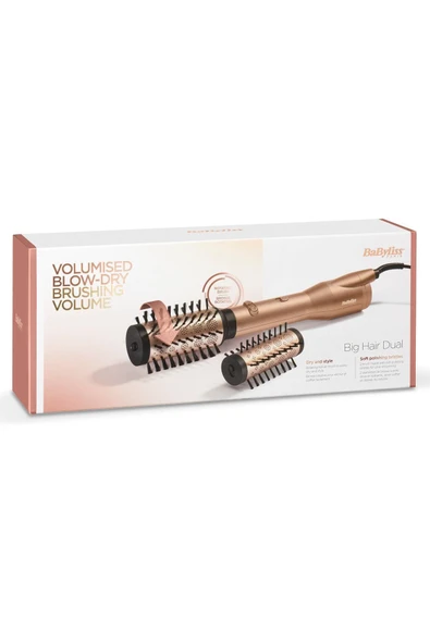 BABYLİSS BaByliss AS952E Big Hair Dual Hava Üflemeli Saç Şekillendiricisi Rose Gold - 8