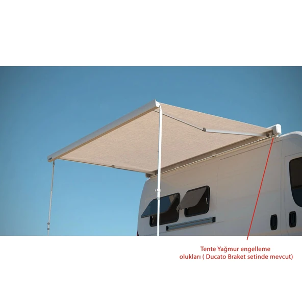 Berhimi M44 Ducato, Jumper, Boxer 2007 sonrası Tente Braketi - 3
