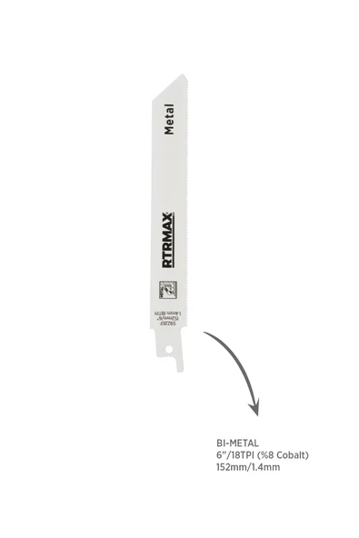 RH17668 Metal İnce Profil Boru Tilki Kuyruğu - S922EF Model 152 mm - 5 Adet - Resim 2