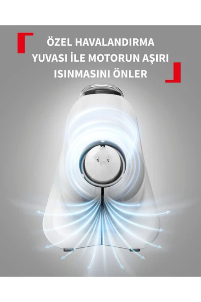 TEFAL MB8135 Fresh Express Max 200 Watt Turbo Fonksiyonlu Doğrayıcı - 1510001043 - 8