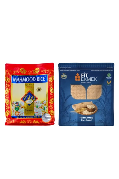 Mahmood Rıce 1121 Basmati Pirinç 900 gr ve fit Yulafli Lavaş Ekmeği 300gr ürün görseli 1
