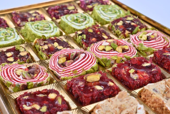 Tadım Dünyası Karışık Hediyelik Lokum 900 gr 009 - 2