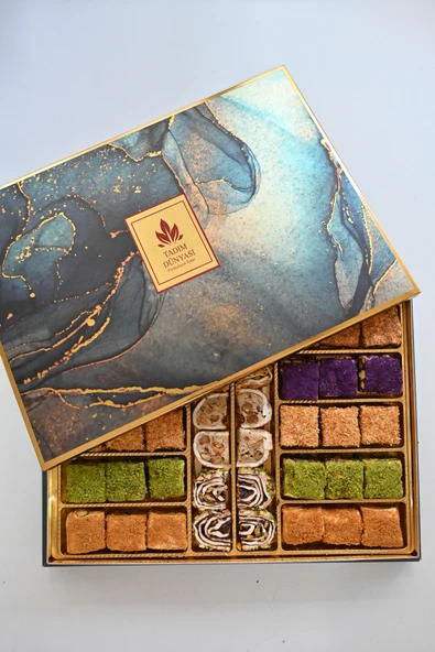 Tadım Dünyası Karışık Hediyelik Lokum 1000 gr 106 - 3
