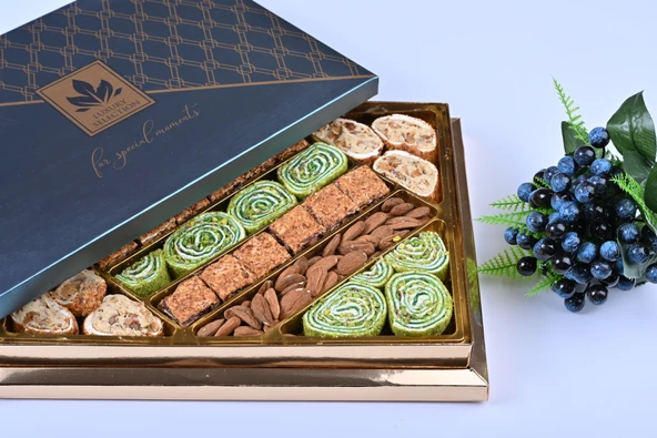 Tadım Dünyası Karışık Hediyelik Kuruyemiş & Lokum 1000 gr 018