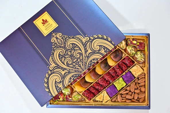 Tadım Dünyası Lüx Karışık Hediyelik Kuruyemiş & Lokum 850 gr 103 - 2
