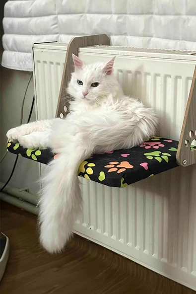 Kalorifer Petek Radyatör Yatağı,Kedi-Köpek Yatağı, Askılı Kedi Yatağı, Hediye Paspas - 9