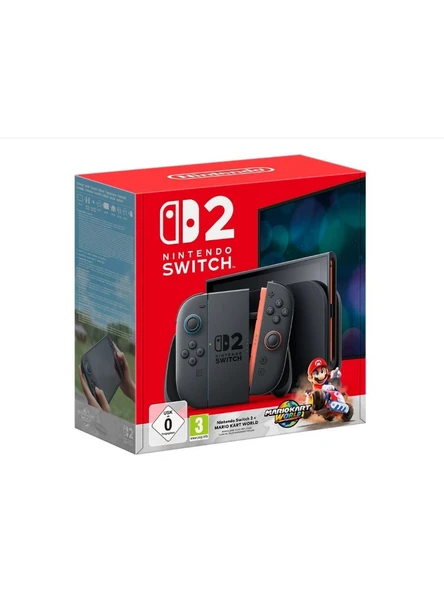 Nintendo Switch 2 + Mario Kart World Bundle Oyun Konsolu