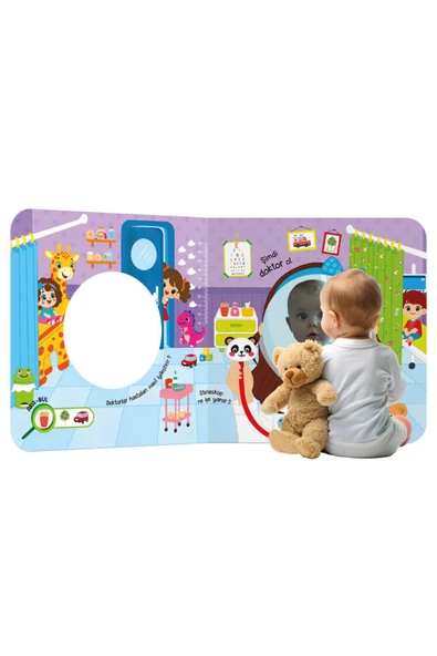 Aynalı Kitap 2'li Set (Duygular - Meslekler) - 5