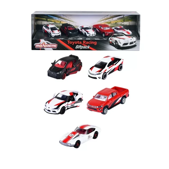 Majorette Toyota Racing 5'li Koleksiyon Paketi - 1