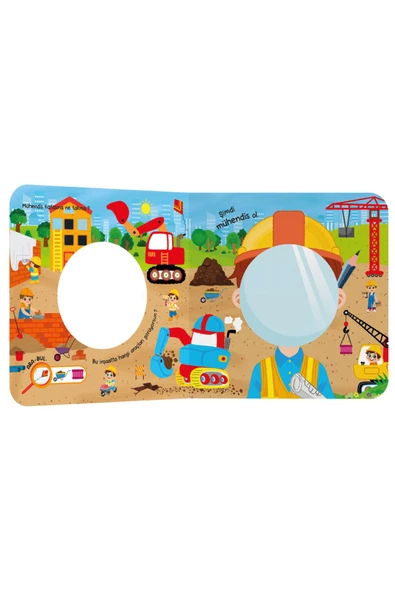 Aynalı Kitap 2'li Set (Duygular - Meslekler) - 2