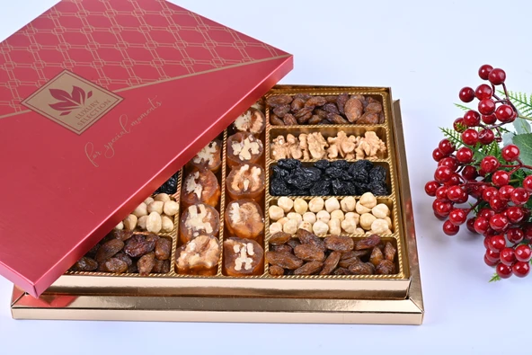 Tadım Dünyası Karışık Hediyelik Kuruyemiş 900 gr 012
