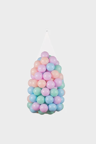 7 cm 50'li Oyun Havuz Topu Çocuklar için Güvenli Plastik Top - 10