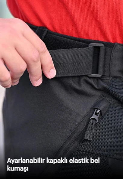 LS2 COMO AIR PANTOLON SİYAH - 3