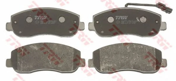 TRW GDB1910  Fren Balata Ön 10-Master-Movano / 410602889R - 410603847R - 410604386R - 4419950 - 93167551 - 1