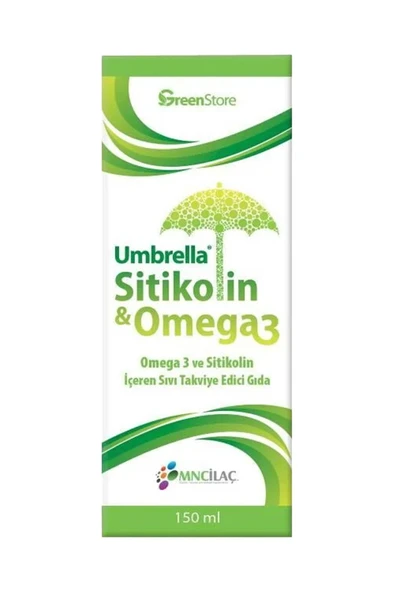 Umbrella Sitikolin Omega3 150 ml ürün görseli 1