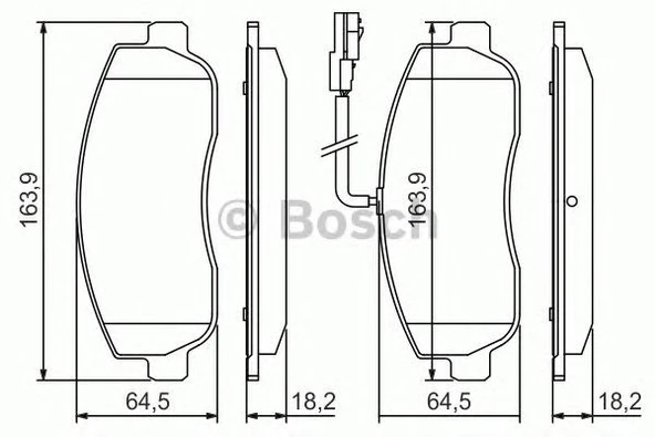 TRW GDB1910  Fren Balata Ön 10-Master-Movano / 410602889R - 410603847R - 410604386R - 4419950 - 93167551 - 2