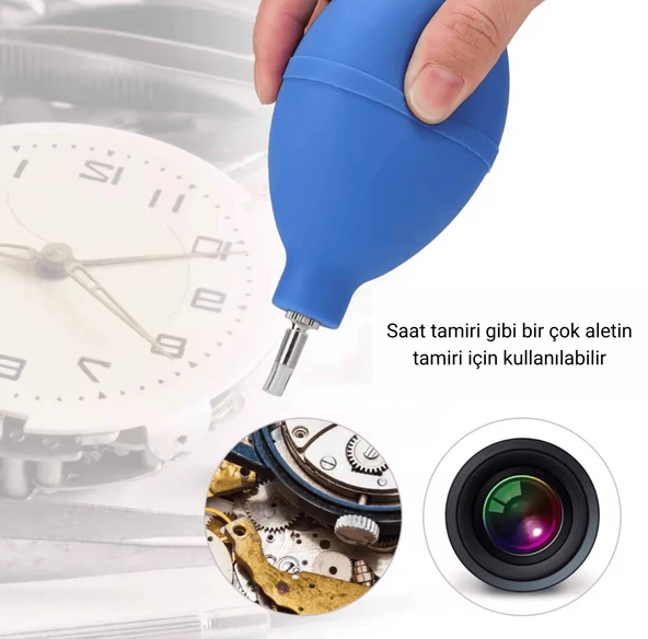 TEMİZLEME HAVA POMPASI - MAVİ - 3