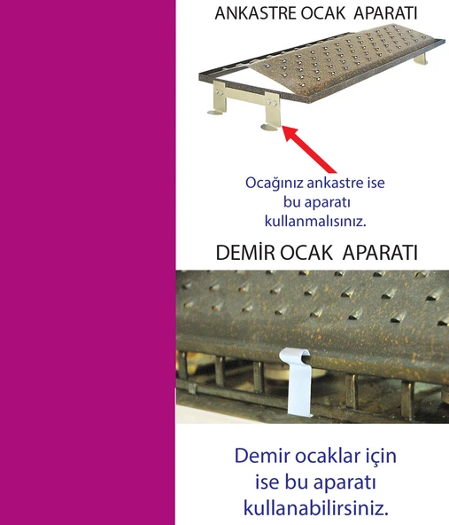 GRANİT KAPLI OCAK ÜSTÜ ÜÇGEN IZGARA - 4