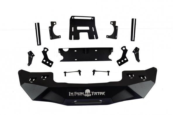 JEEP WRANGLER RUBİCON JK TOPFİRE METAL ÖN TAMPON 2007-2017 ürün görseli