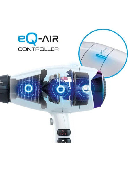 Valera Swiss Epower EP2030 Eq Rc Çıkarılabilir Profesyonel Iyonik Saç Kurutma Makinası 1600 W Beyaz - 5