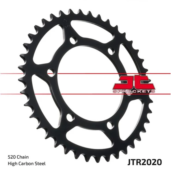 JT Motosiklet Arka Dişli 660 TİGER SPORT/660 TRİDENT JTR2020.51 - 2