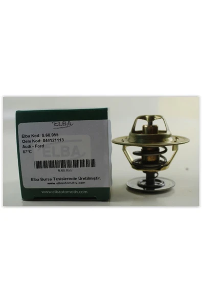 Elba 860055 Termostat A3-a4-a6-bora-caddy Iı-golf-jetta Iı-passat-polo-t4-t5-octavıa-cordoba-ıbıza ürün görseli 1