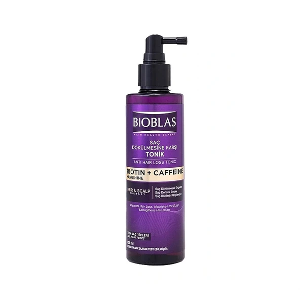 Bioblas Biotin + Caffeine + Arginine Saç Dökülmesine Karşı Tonik 200 ml