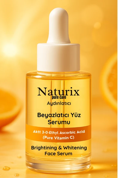 Aydınlatıcı ve Beyazlatıcı Yüz Serumu C Vitamini Alpha-Arbutin & Niacinamide - 30ml - 7