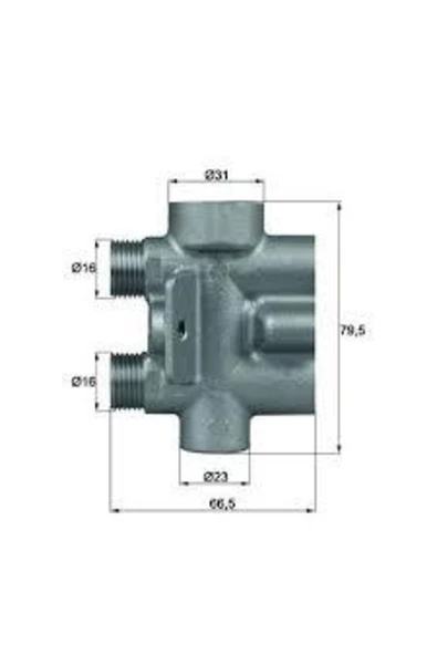 Mahle TO975 To975 Yağ Soğutucu Termostat Audi Q7 4lb 75c - 1