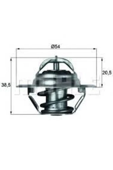 Mahle TX12282 Termostat Astra G Vectra B Zafıra A B 2.2 16v Vectra C Sıgnum 2.0 2.2 16v Zafıra 82°c ürün görseli 1