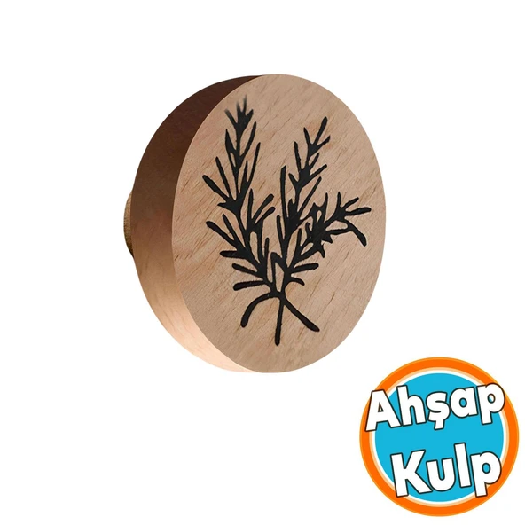Ahşap Kulp Düğme Ağaç Desenli Mobilya Dolabı  Çocuk Odası Çekmece Mutfak Dolap Kulpu Kulbu Kulpları ürün görseli