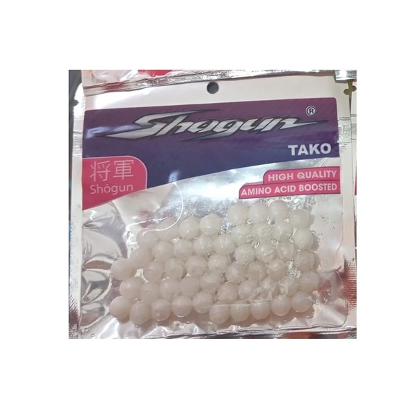 Shogun Tako Silikon Balık Yumurtası Renk: Beyaz ürün görseli