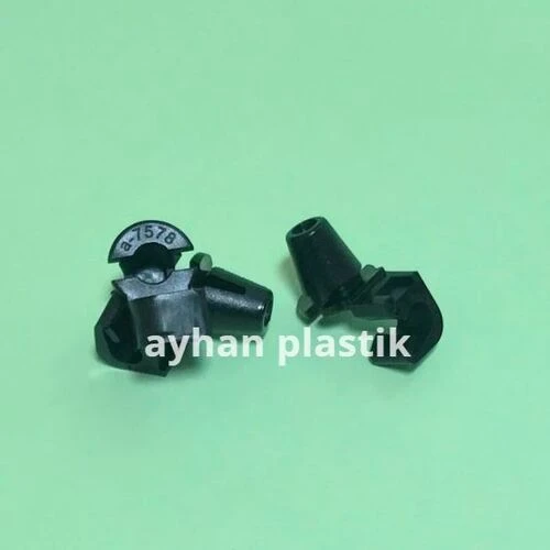 Ayhan A7578 Motor Kaput Dayama Tel Tutucu Siyah Linea 07-17 -G.Punto 06-14 -Ducato