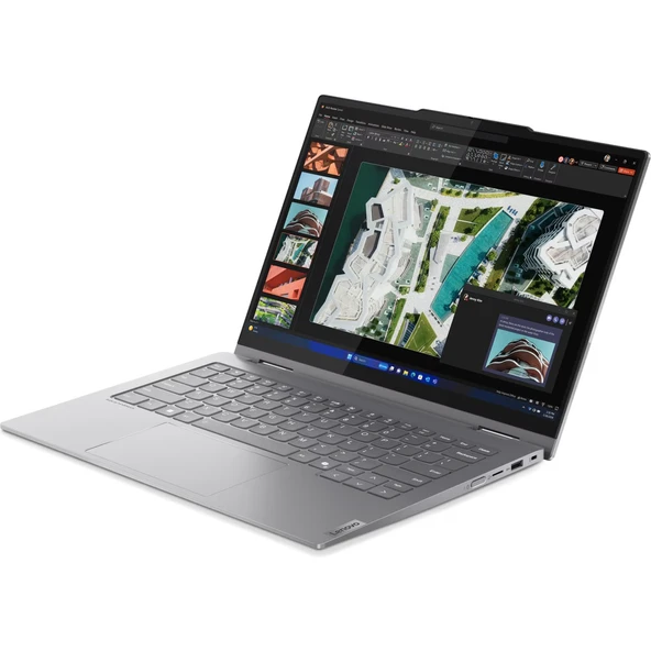ThinkBook 14 2-in-1 G4 IML Intel Core Ultra 7 155U 16GB DDR5-5600 Mhz Ram 512GB SSD Freedos 14" WUXGA IPS Panel Dokunmatik Ekran Laptop 21MX002VTR - 7