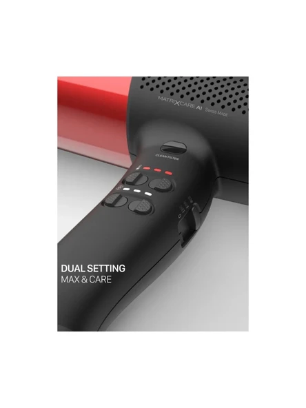 Valera Swiss Matrixcare Aı Profesyonel Yüksek Hızlı Dc Motor Ultra Sessiz Saç Kurutma Fön Makinesi - 3