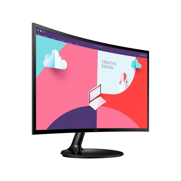 Samsung Essential LS24C362EAUXUF 24" 4 ms Full HD Curved 75 Hz Monitör