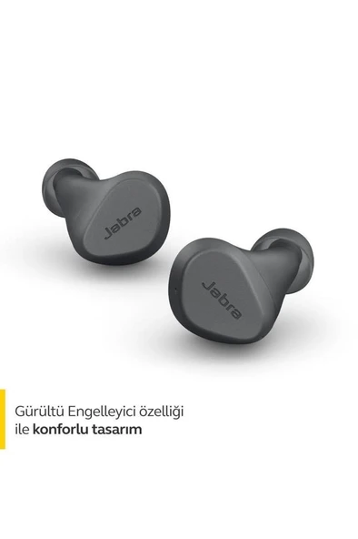 Jabra Elite 2 TWS Kulak İçi Bluetooth Kulaklık Gri Teşhir - 3