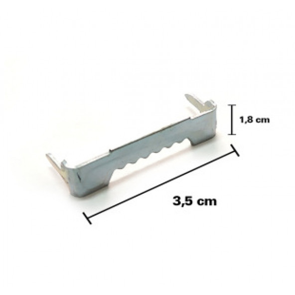 Arslan Mamulleri Çivili Timsah Askı - 100 Adet - 2