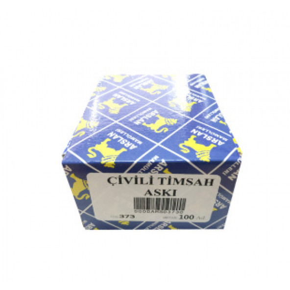 Arslan Mamulleri Çivili Timsah Askı - 100 Adet - 4