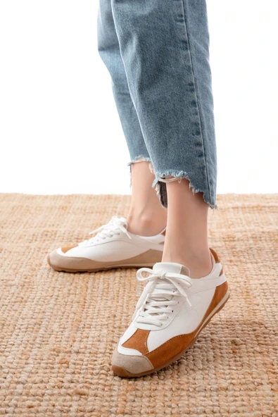 RS-02 Taba Garni İnce Taban Günlük Spor Ayakkabı - Resim 2