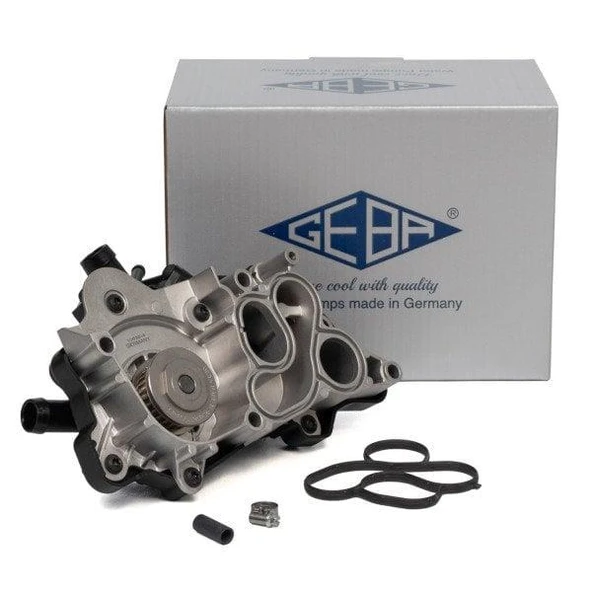 GEBA 10635-1 | Skoda Fabia 1.2TSI / 1.4TSI Devirdaim + Termostat Komple - 1