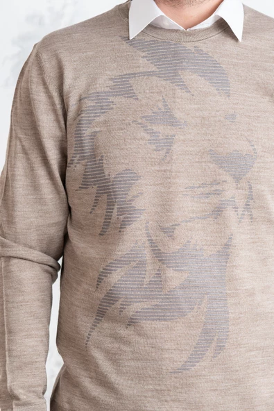 ECER SLİMFİT SIFIR YAKA İNCE ERKEK TRİKO KAZAK - 8