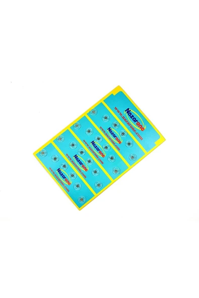 Nazarone 10mm şeffaf çıtçıt
