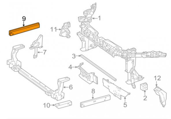 W176 W246 C117 X156 ÖN TAMPON ALT BAĞLANTI AYAĞI SOL 2466280129 - 3
