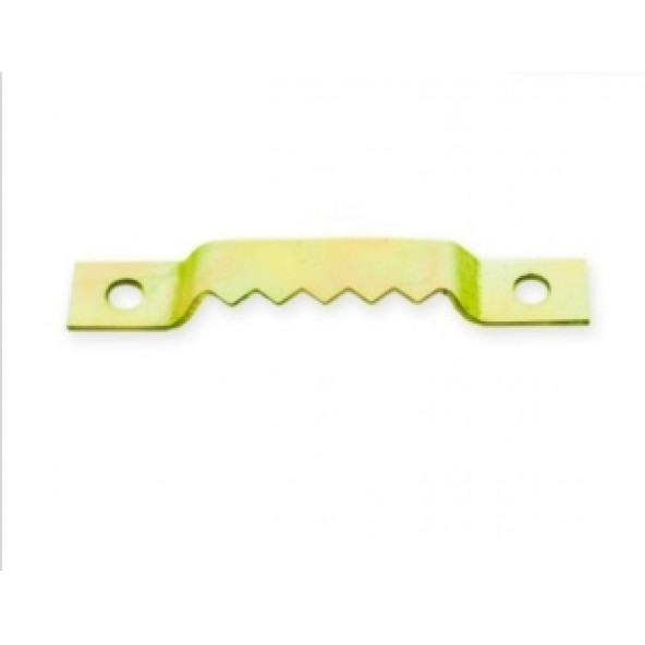 Arslan Mamulleri Timsah Çerçeve Askısı Tırtıklı Küçük Sarı Janjan 100 Adet