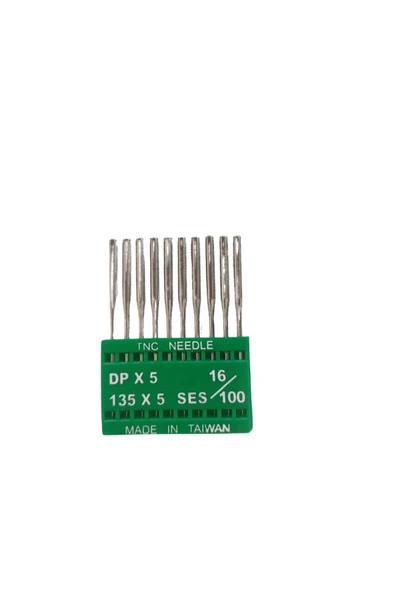 DPX5 KALIN DİP 16 NUMARA SANAYİ MAKİNASI DİKİŞ İĞNESİ ürün görseli