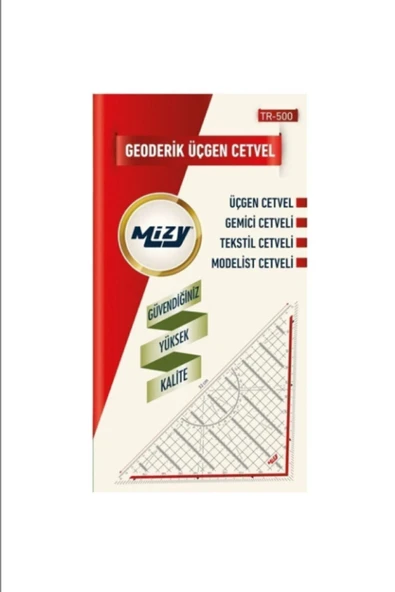 GEODERİK ÜÇGEN CETVEL - 1