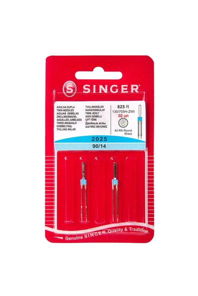 Singer Dikiş Makinesi İğnesi 2025 90/14 Çift İğne - 1